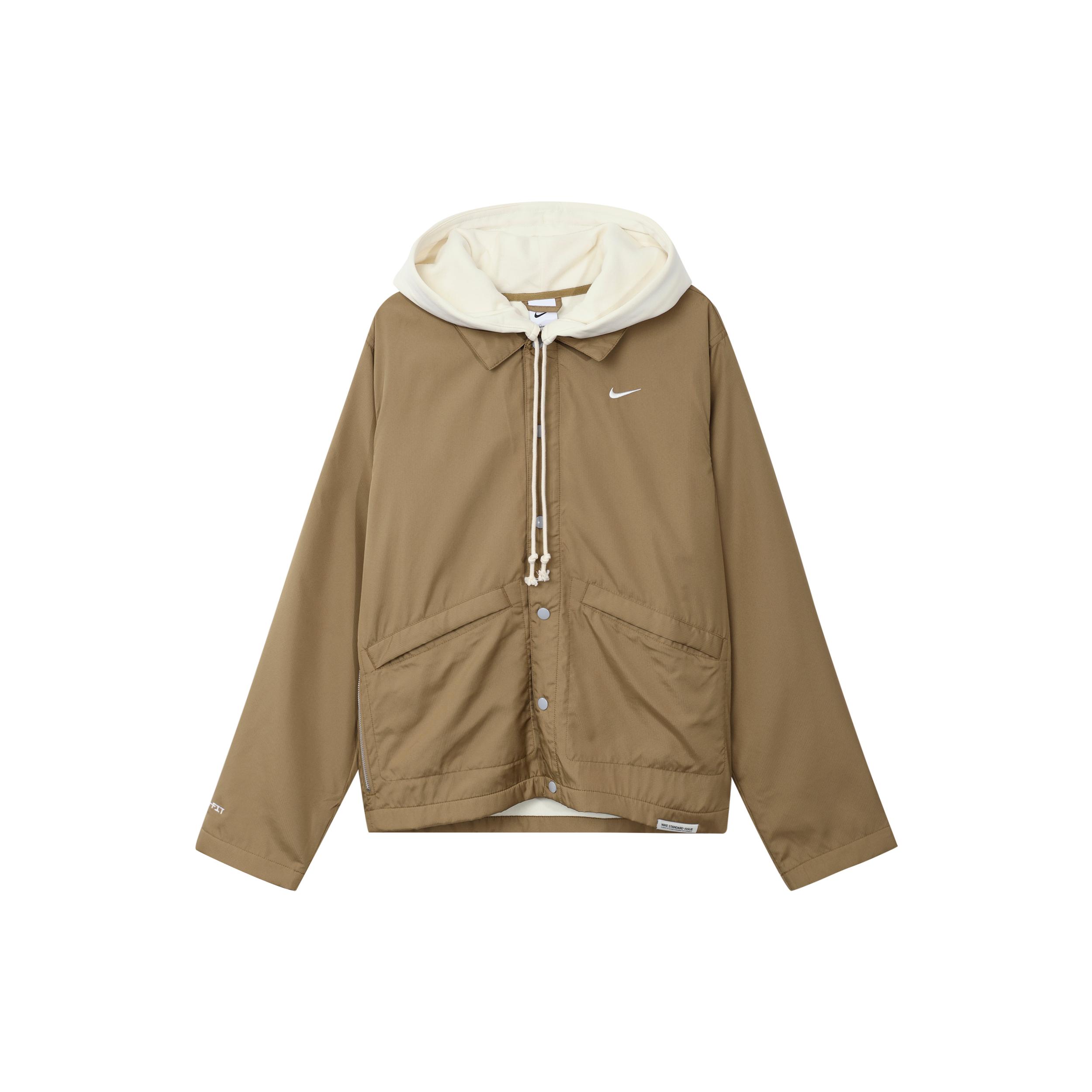 

New Nike Jackets Men Woody Brown FB1833-258 M