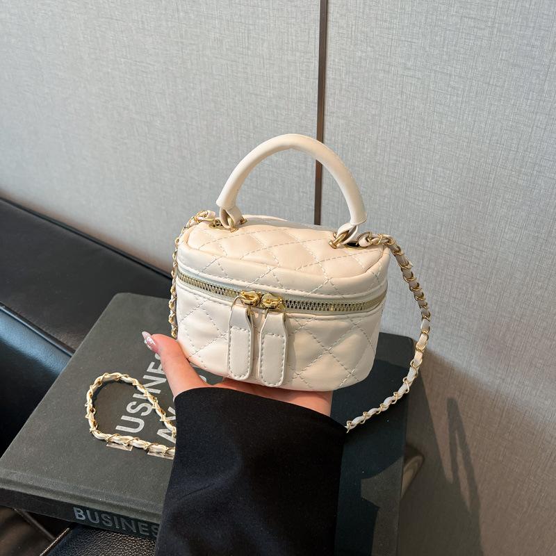 Niche Box Bag Solid Color Beautiful Storage Bag Summer New Product Portable Shoulder Messenger Bag Women's Bag