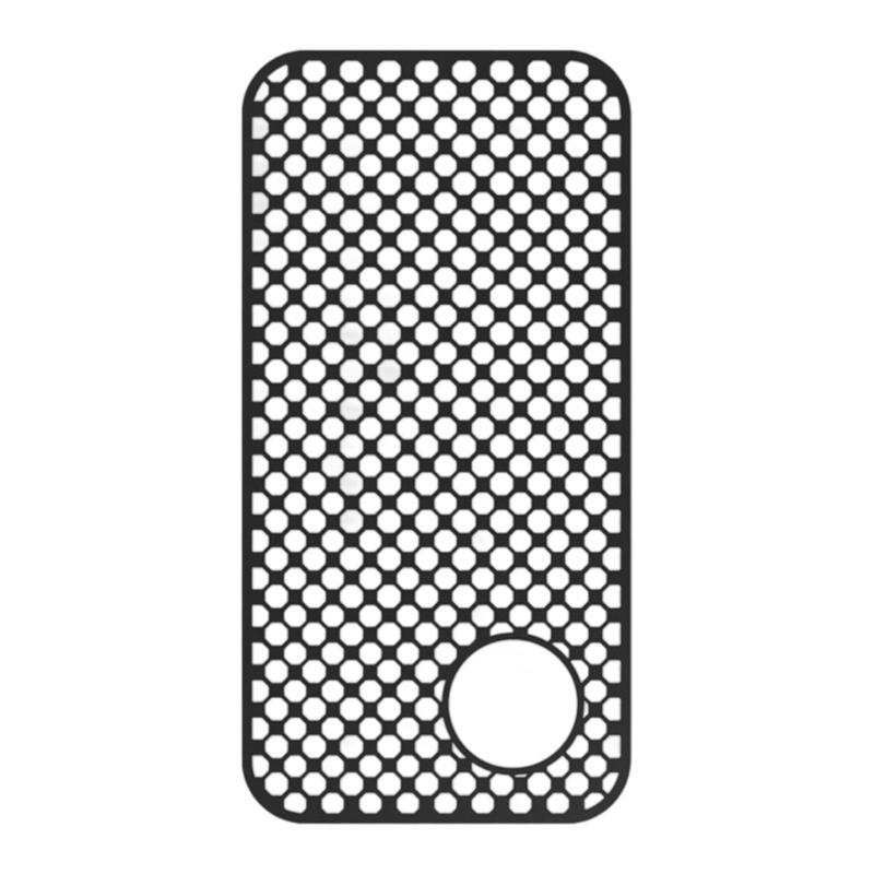 Covorașe antiderapante din silicon pentru chiuveta de bucătărie cu structură cu găuri deschise pentru spălarea vaselor, scurgerea eficientă a apei, previne zgârieturile pe ustensile