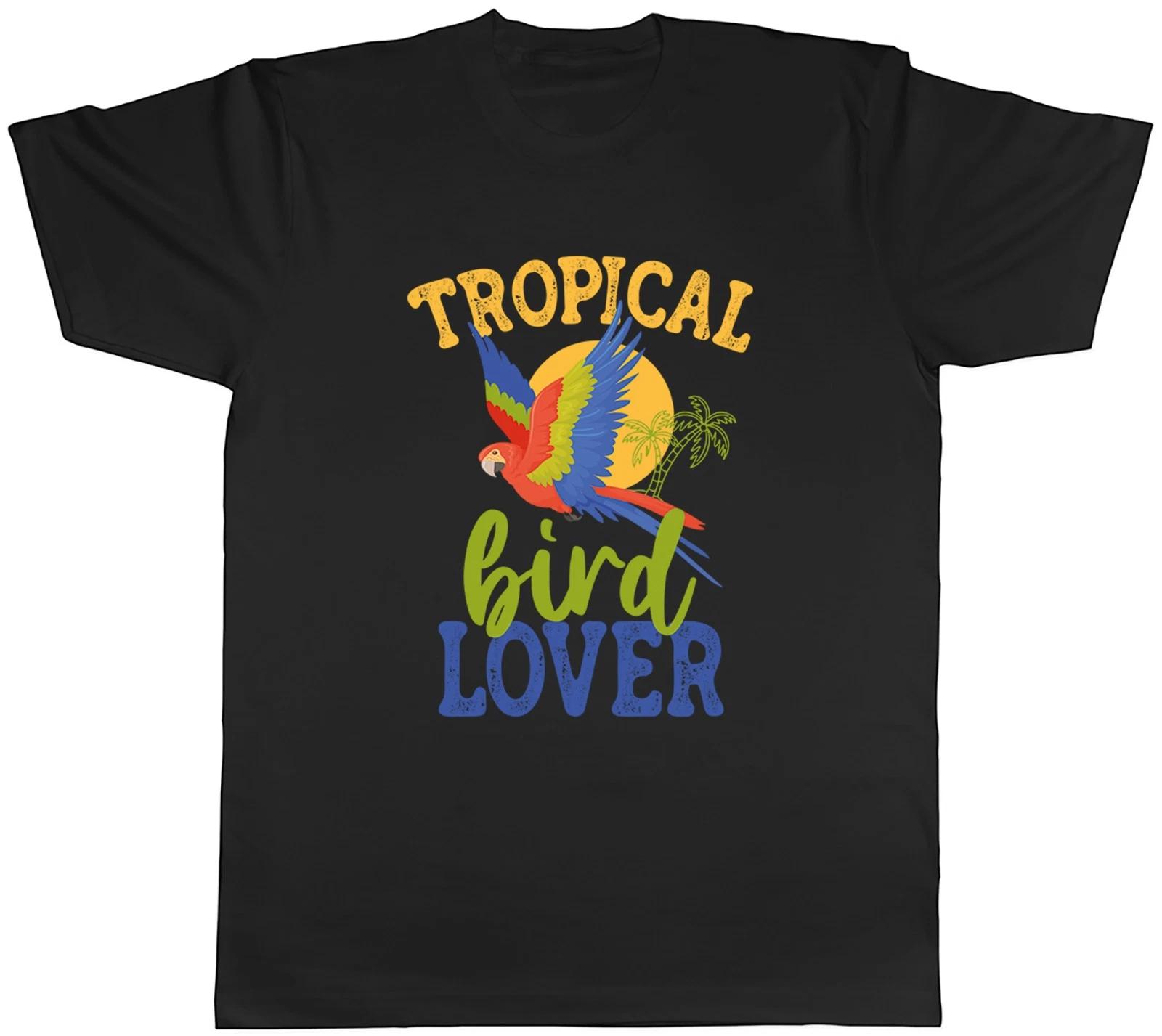 Tropical Bird Lover Parrot Mens T-Shirt Tee Gift Top XXXXL