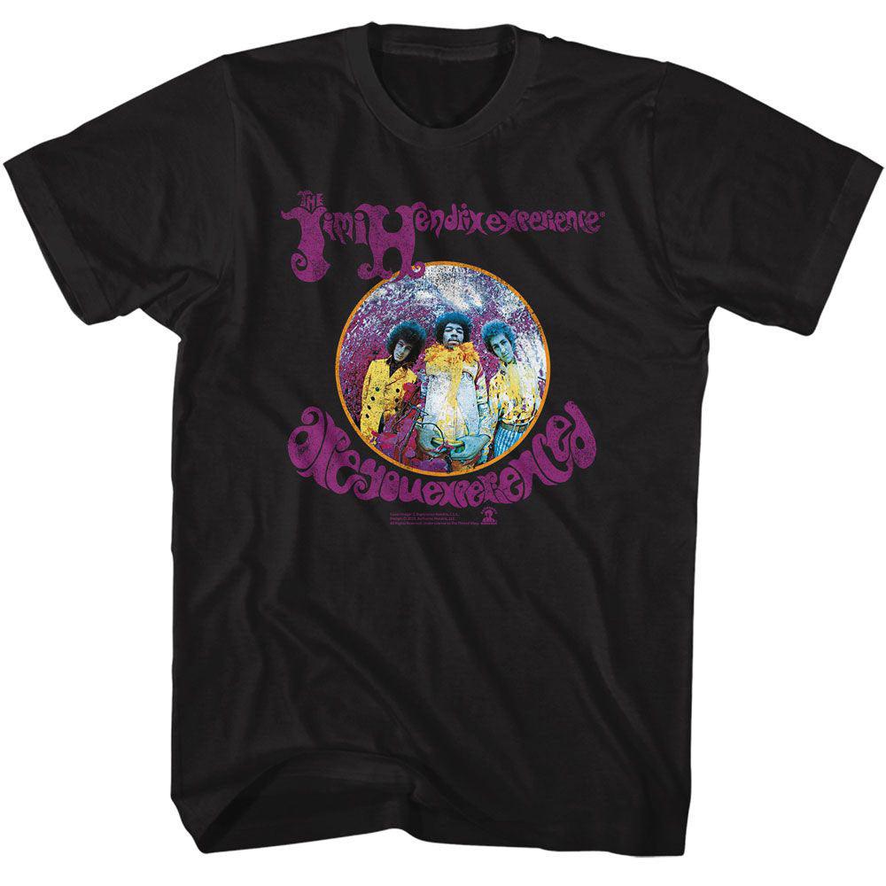 Jimi Hendrix Swirly Text Band TShirt Cotton Graphic Tee Unisex Women Summer Streetwear