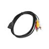 DOONJIEY USB 2.0 A Female To 3 RCA Male Audio Video AV Adapter Cable for PC TV