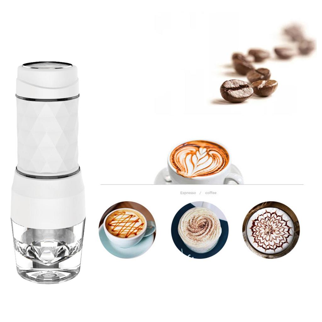 Mini Coffee Machine Portable Coffee Maker Hourglass American Manual Handheld Espresso Machine for Home Travel