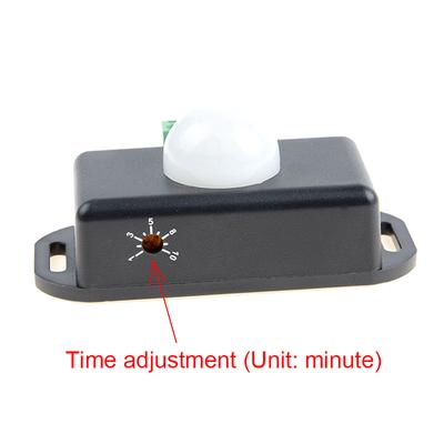 1Pc Dc 12V 24V Automatische Anpassung Pir Motion Sensor Schalter Ir Infrarot Detektor Licht Schalter Modul Für led Streifen Licht Lampe