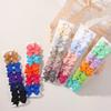 10Pcs/set New Cute Bows Baby Hair Clips Candy Color for Children Girls Princess Hairpins Barrettes Kids  Hair Accessories