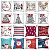45cm Christmas Cushion Cover Christmas Home Decor Nordic Style Christmas Cartoon Pillow Cover New Year Gift