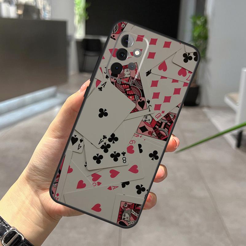POKER PLAYING CARDS Case For Samsung Galaxy A22 A32 A52 A15 A16 A05 A26 A36 A56 A53 A33 A13 A34 A54 A14 A35 A55