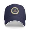 Siegel des Präsidenten der Vereinigten Staaten Baseballkappe Unisex Hip-Hop Trucker-Kappe Polyester Sonnenschutzkappen Hochwertige Kappen