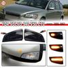 2x LED Dynamic Turn Signal Light For Volvo S40 V50 2004-07 C70 2006-09 Prefacelift Side Mirror Sequential Lamp Blinker Indicator