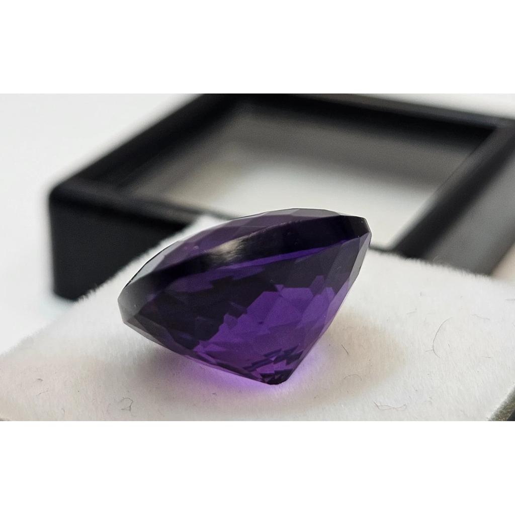 Natural Purple Amethyst Cushion Cut 8-9 Ct Stunning Loose Gemstone