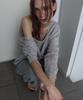 T.U.R.E Dual Wear Long Sleeve Knit Gray