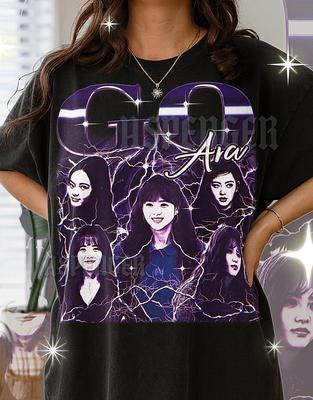 GO ARA T-SHIRT, Vintage Actress K-Drama Star Performer Tee, 90s Retro Throwback, Go Ara Sweater