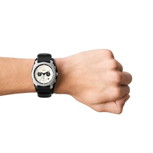 Fossil Mechanical Watch FS5921 Men's Black