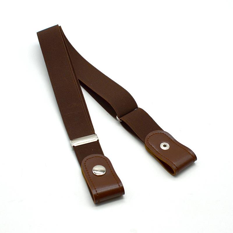 Adult Elastic Belt, Elastic Anti-Drop Pants, Unisex Elastic Belt, Custom-Made Buckle Belt