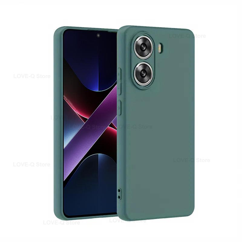 Pentru Husă Poco X7 Pro Silicon Lichid Protector Lentilă Cameră Husă Telefon Pentru Xiaomi Poco X7 Pro Capac Spate Moale