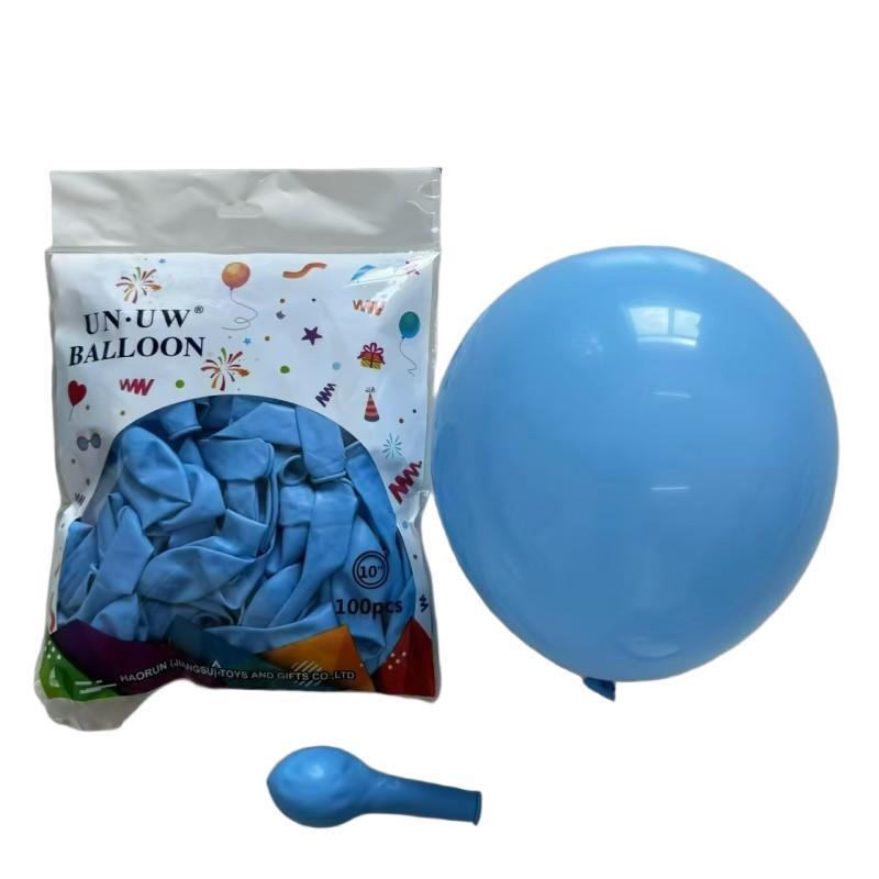 Durable and Safe 10-Inch Colorful Balloons for Kids' Birthday Party Decorations