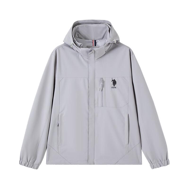 U.S. POLO ASSN. Men's Hooded Business Casual Jacket