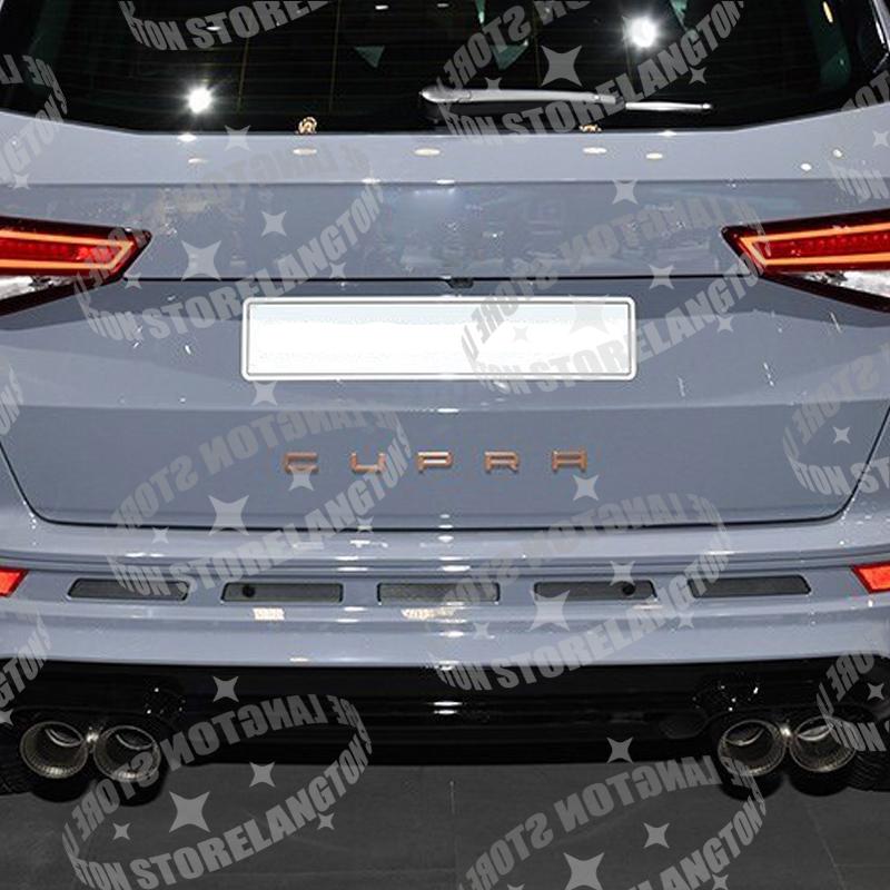 For NEW Ateca Ibiza Arona Tarraco Leon Mii Arosa VZ5 Acceessories Badge Letter Car Body Emblem 3D Metal Tail Sticker