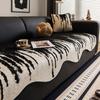 Light Luxury High-End Special-Shaped Sofa Cushion  New Four-Season Universal Straight Row Non-Slip Cover One-Piece Sofa Cushion
