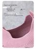 Women's Lightweight Platform Flyknit Sock Shoes: Breathable, Height-Boosting Casual Footwear for Spring