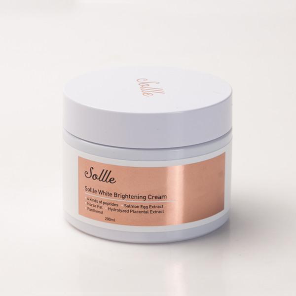 Sollle White Brightening Cream 200ml/Whitening/Wrinkle Improvement/Pink Tone Up Select Sollle White Brightening Cream