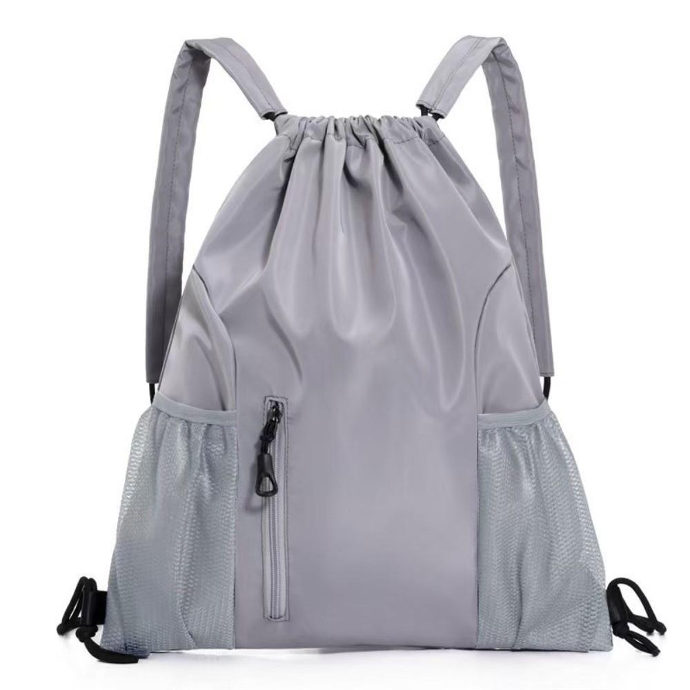 Large Capacity Gym Bag Lightweight Student School Bag Fashion Drawstring Backpack  Gym