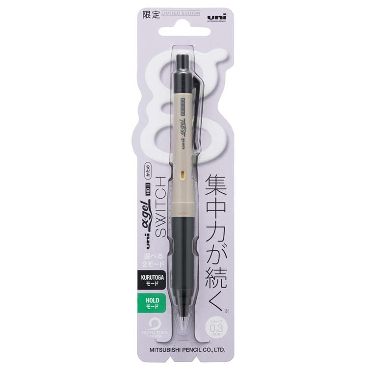 Mitsubishi Pencil Uni Alpha Gel Switch Sand Beige M3-1009GG 1P.SB 0.3mm