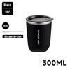 Thermo Cafe Coffee Mug Car Thermos Mug 380ML Travel Thermo Cup for Tea Water Coffee Double Stainless Steel