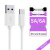 USB Type-C Fast Charging Cable for Huawei, Honor, and Xiaomi - 5A/6A Compatible