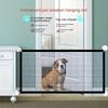 Pet Dog Barrier Fences Pet Isolated Network Stairs Gate New Folding Breathable Mesh Playpen For Dog Safety Fence Baby Gate Fence
