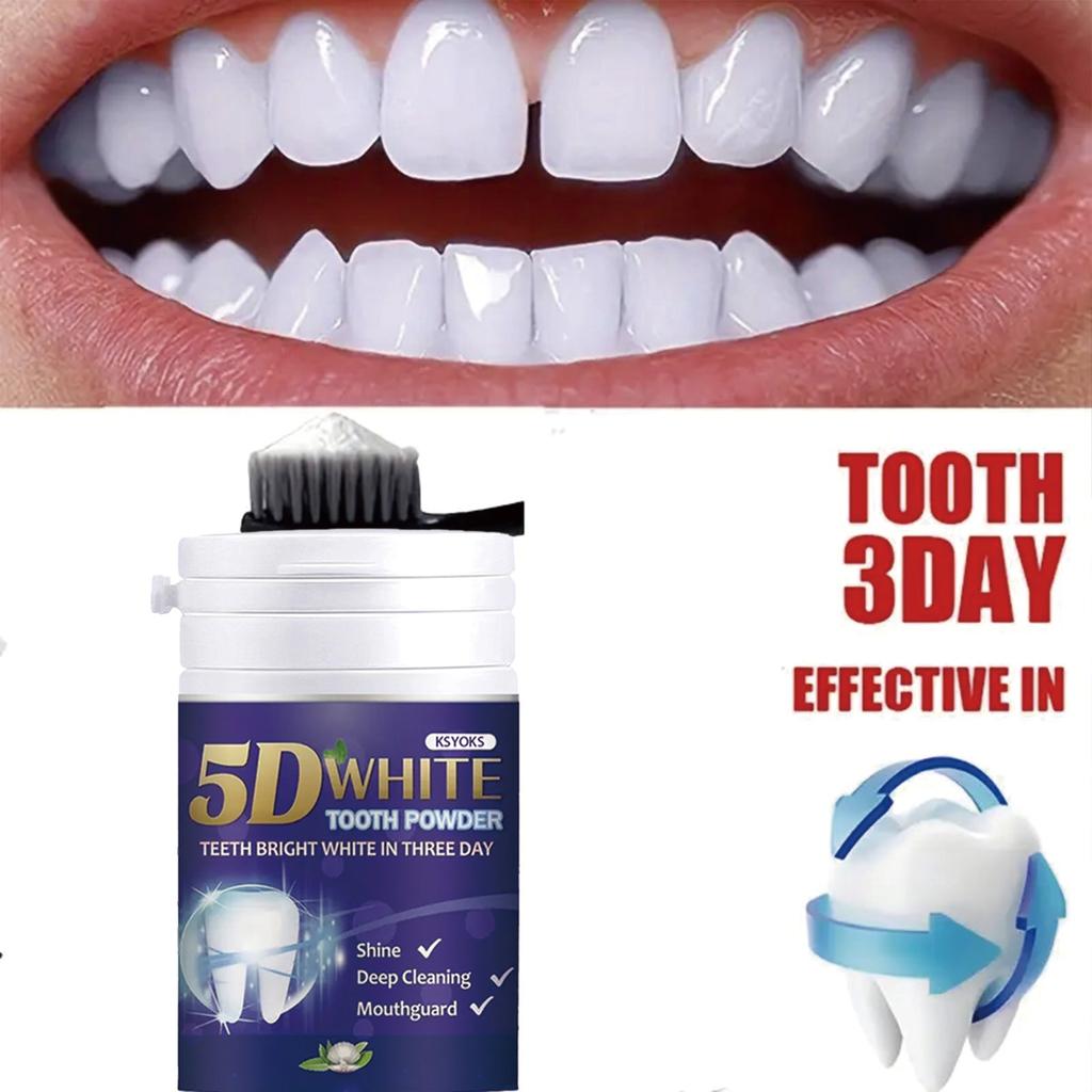 Teeth Whitening Powder for Sensitive Teeth Natural Formula for Brighter Smile