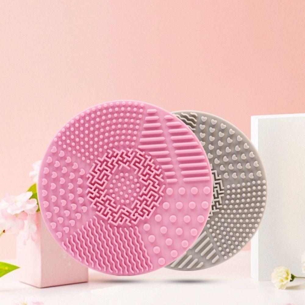 

Мягкая силиконовая щетка Силиконовые кисти для макияжа Доска Портативный чистящий инструмент для чистки подушечек