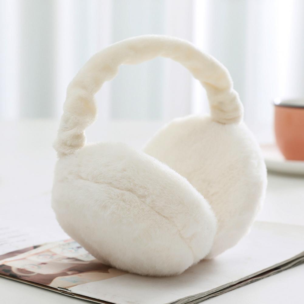 Solid Color Thermal Earmuff fashion Soft Plush Ear Warmer Winter Warm Earmuffs Outdoor Cold Ear Muffs Ear Warmer