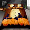 Halloween Duvet Cover Set Thumbedding Halloween Decor Mysterious Forest Bedding Set Polyester Double Queen King Size Quilt Cover
