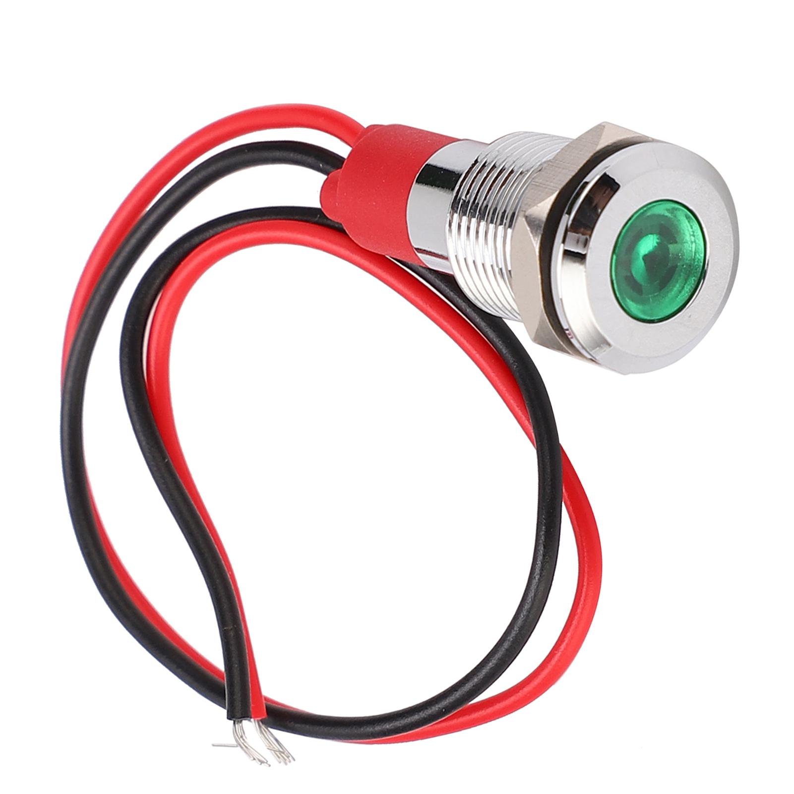 

LED Metal Indicator Light Waterproof Power Small Corded Industrial Control Components 10mm220V