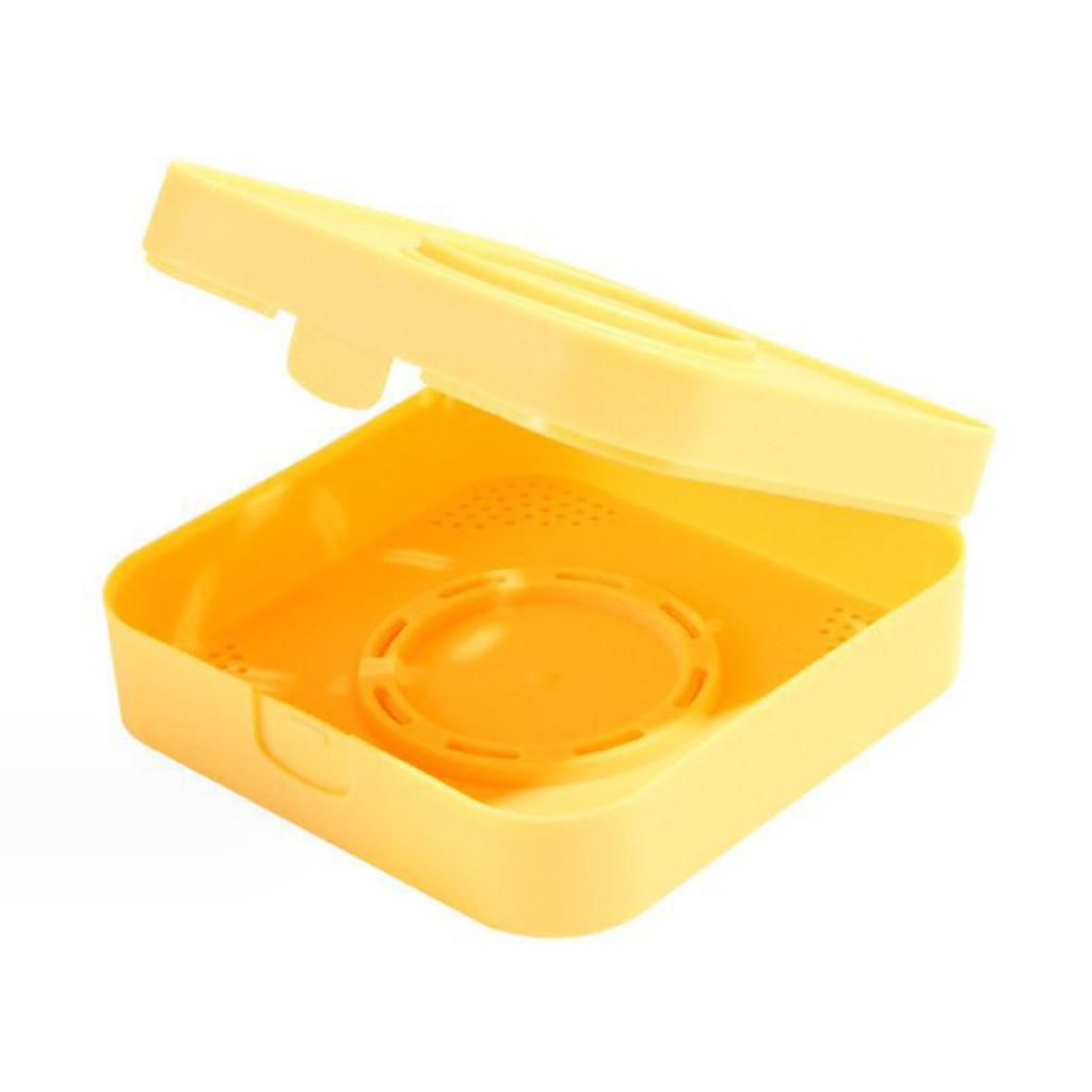 Powder Puff Storage Box Home Travel Portable Fashionable Breathable Makeup Puff Container Case for Women