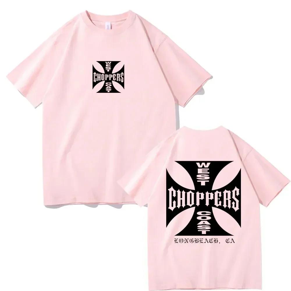 Summer Fashion T Shirt Women Men Women West Coast Choppers Print T-Shirt Casual Short Sleeve O-Neck Tshirt Vintage Clothing Tee