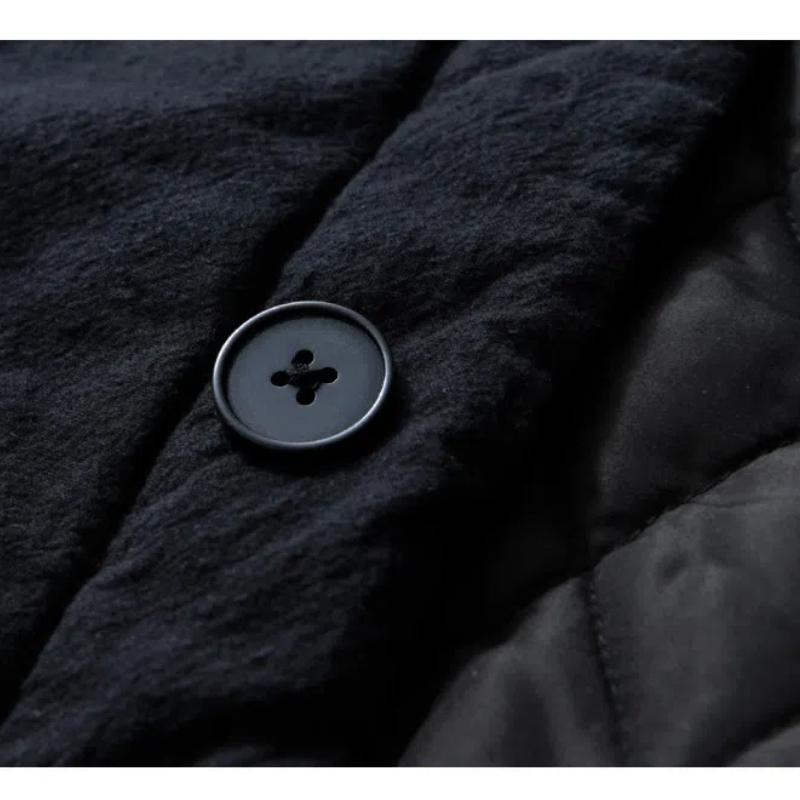 Autumn and Winter Warm Mens Jackets Chinese Style Traditional Clothing Padded Button Jacket Casual Lapel Collar Thicken Parkas Coat