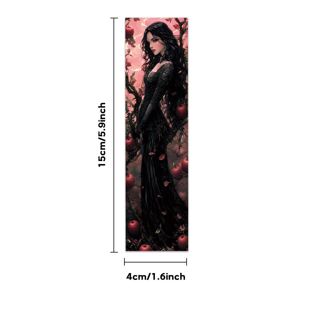 32pcs, Black Pink Gothic Witch bookmarks, Halloween, perfect for teachers, readers and book lovers, birthday gift