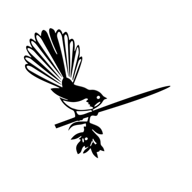 

Metal Bird Decors Animal Bird Tree Ornament Garden Decorations Metalbird Silhouettes Outdoor Metal Craft Statue Backyard