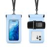 HAISSKY Armband Mobile Phone Waterproof Pouch For iPhone 17 16 15 14 13 Pro Max 16 Plus Hook Sponge Floating Swimming Diving Bag 6