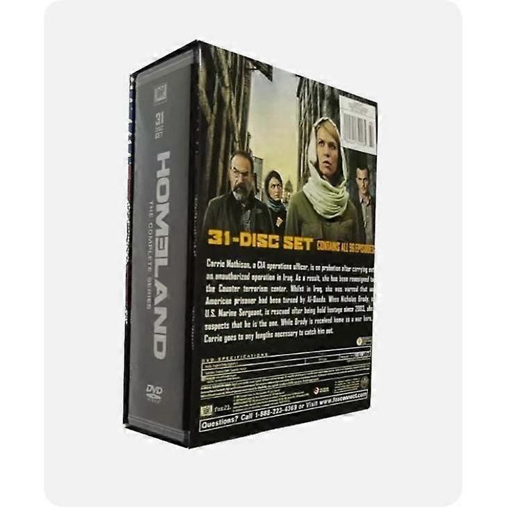 HOMELAND: The Complete Series, Seasons 1-8 (DVD, 31-disc, Box-set) TV Series