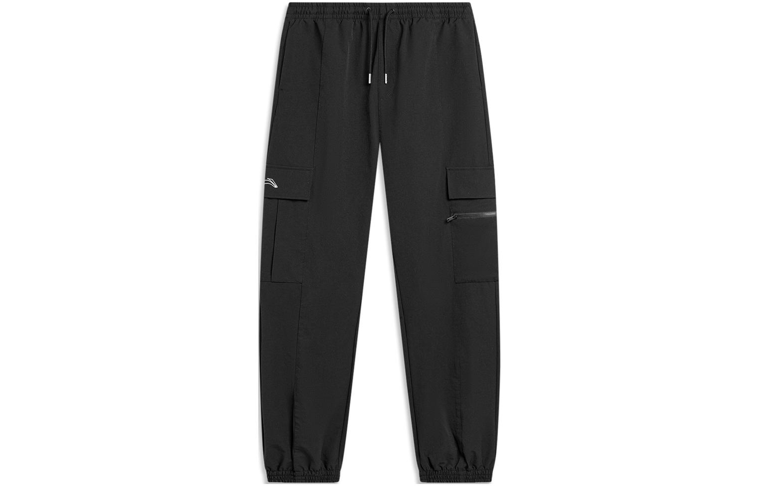 Li Ning Skateboard Knitted Sweatpants Men s Black AKXU021-1 XL