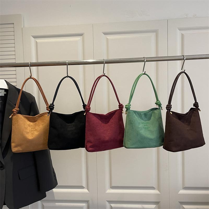 Bags Women's Spring New Fashion Trend Bucket Bags Fashion Handbags Commuter Shoulder Crossbody Bags