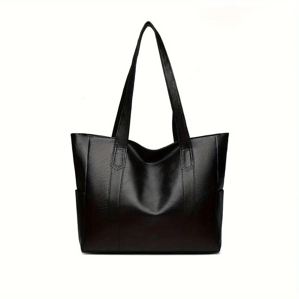 New Fashion Cross border Women's Bag Large Capacity Shoulder Bag Mom's Bag Simple and Versatile Handbag