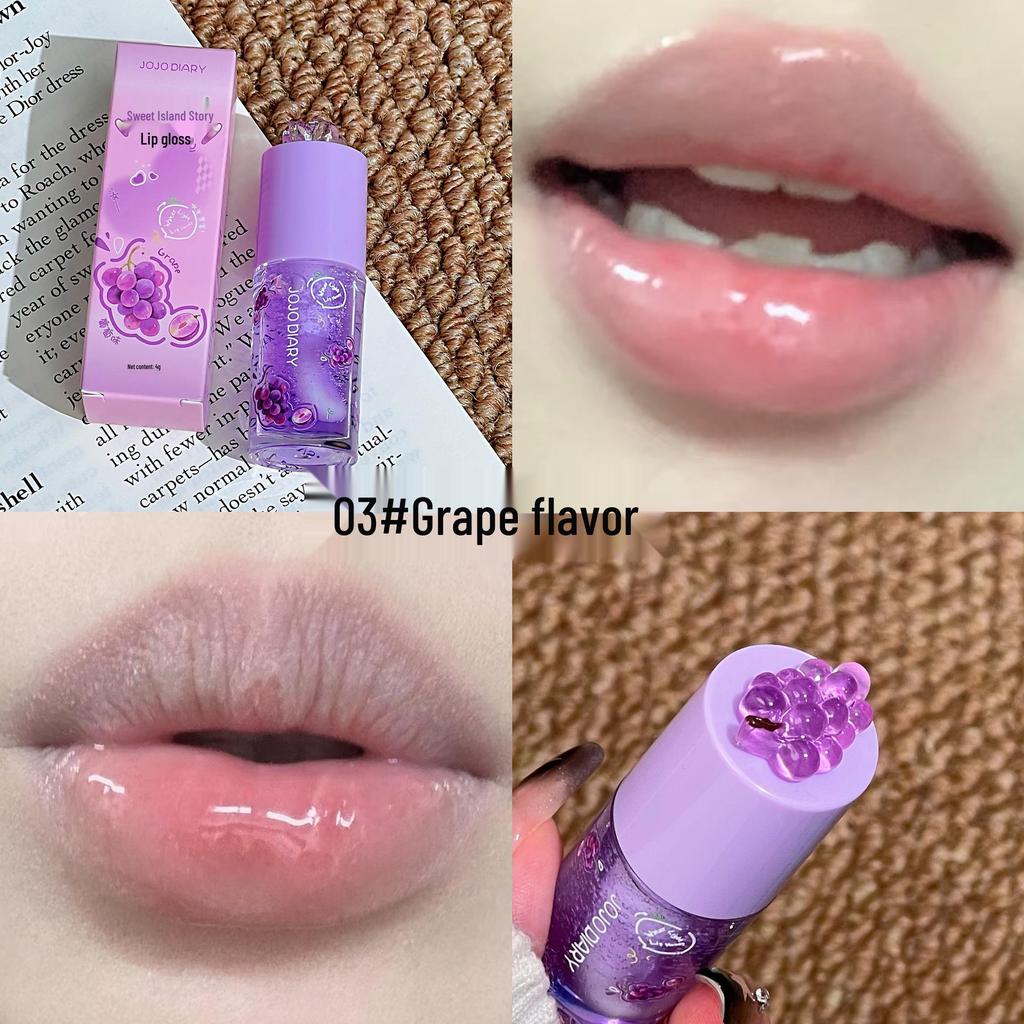 JOJO DIARY Hydrating Lip Gloss: Nourishing Repair for Dry Lips, Fades Lines, and Plumps.