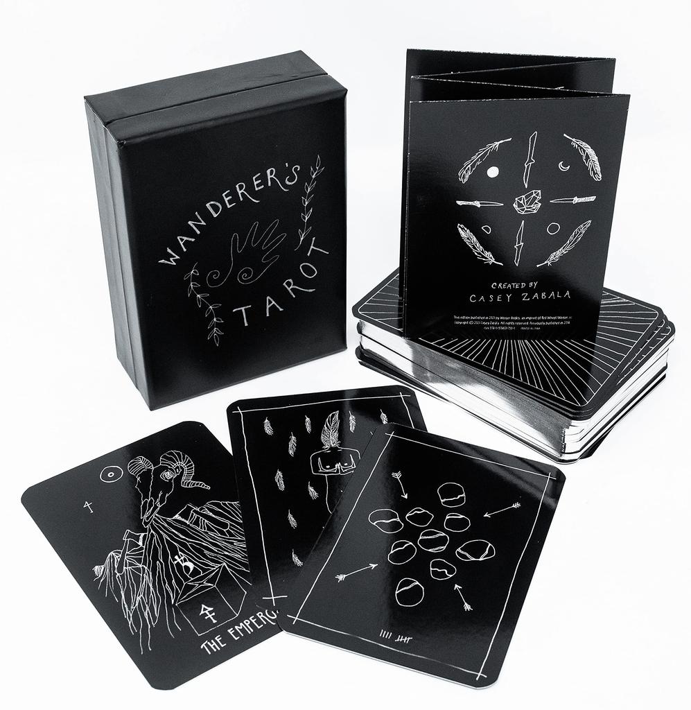 Kancharo Tarot Cards 78 Pieces Tarot Fortune Telling Japanese Tarot Card Basic Instructions Pouch Included [Wanderer's Tarot] & (Genuine Product)