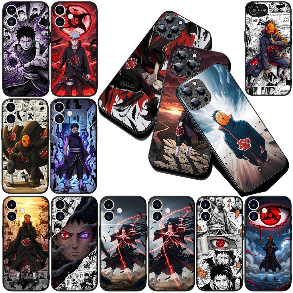 Kryt pro OPPO A80 A18 A16 A40 A17 A15 A38 A78 A79 A54 A57 A12 A60 5G 4G Pouzdro na telefon Kreslený Itachi Tobi Uchiha Obito