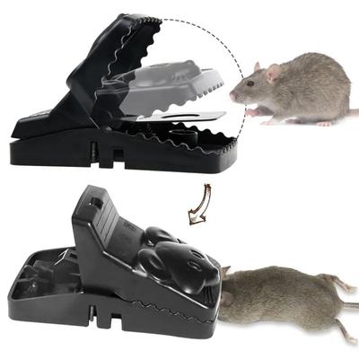 Plastic Mouse Clip With Ultra-High Sensitivity Rodent Trap Anti Pinch Hand Serrated Bite With Bait Slot Effective Rodent Control Device YLE279