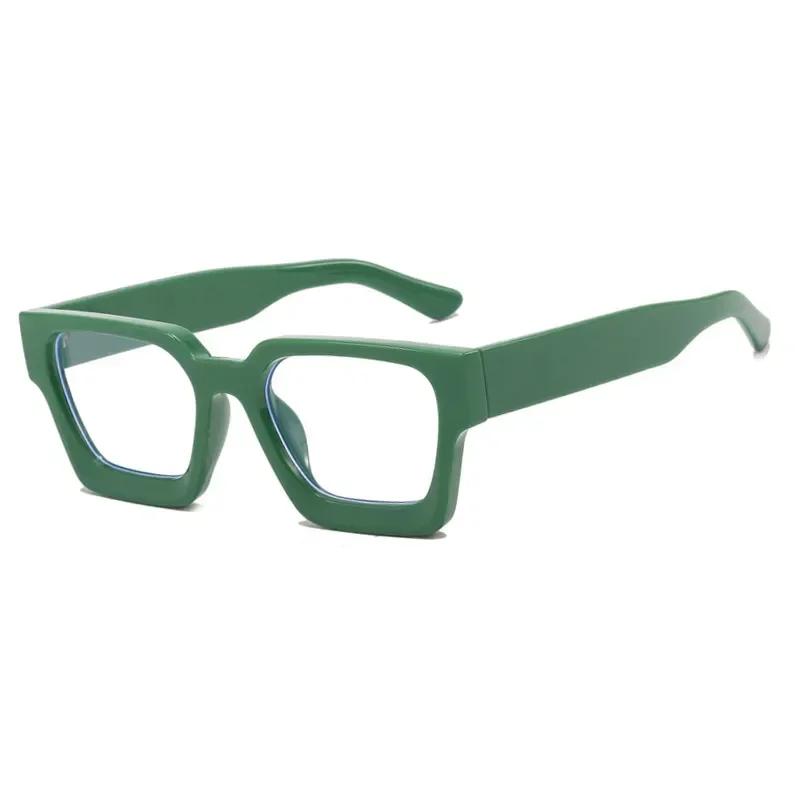 New Transparent Computer Glasses Frame Women Men Anti Blue Light Square Eyewear Blocking Glasses Optical Spectacle Eyeglass